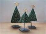 3 stk juletræer - mønster
